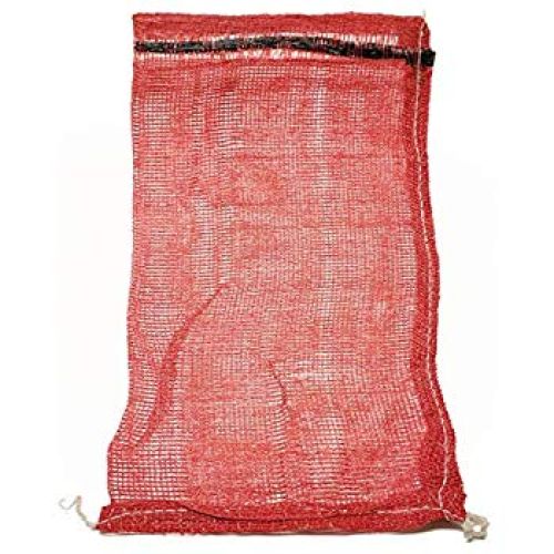 PP Leno Bags Red 19x32