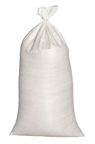 PP Close Weave Bags White 15x30