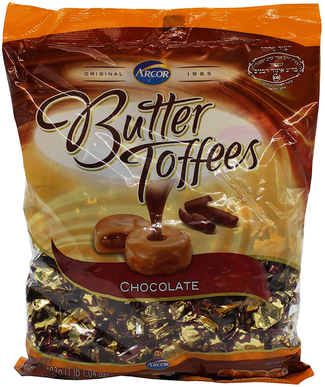 Arcor Butter Toffee Chocolate 822g