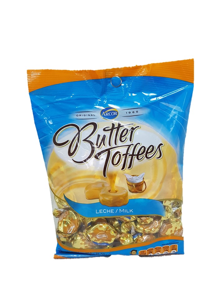 Arcor Butter Toffee Milk Candy 150g