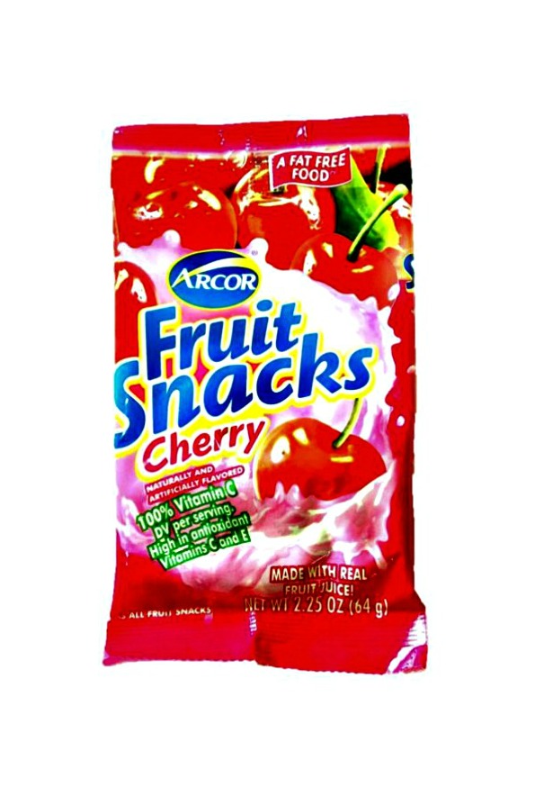 Arcor Cherry Fruit Snacks 2.25oz