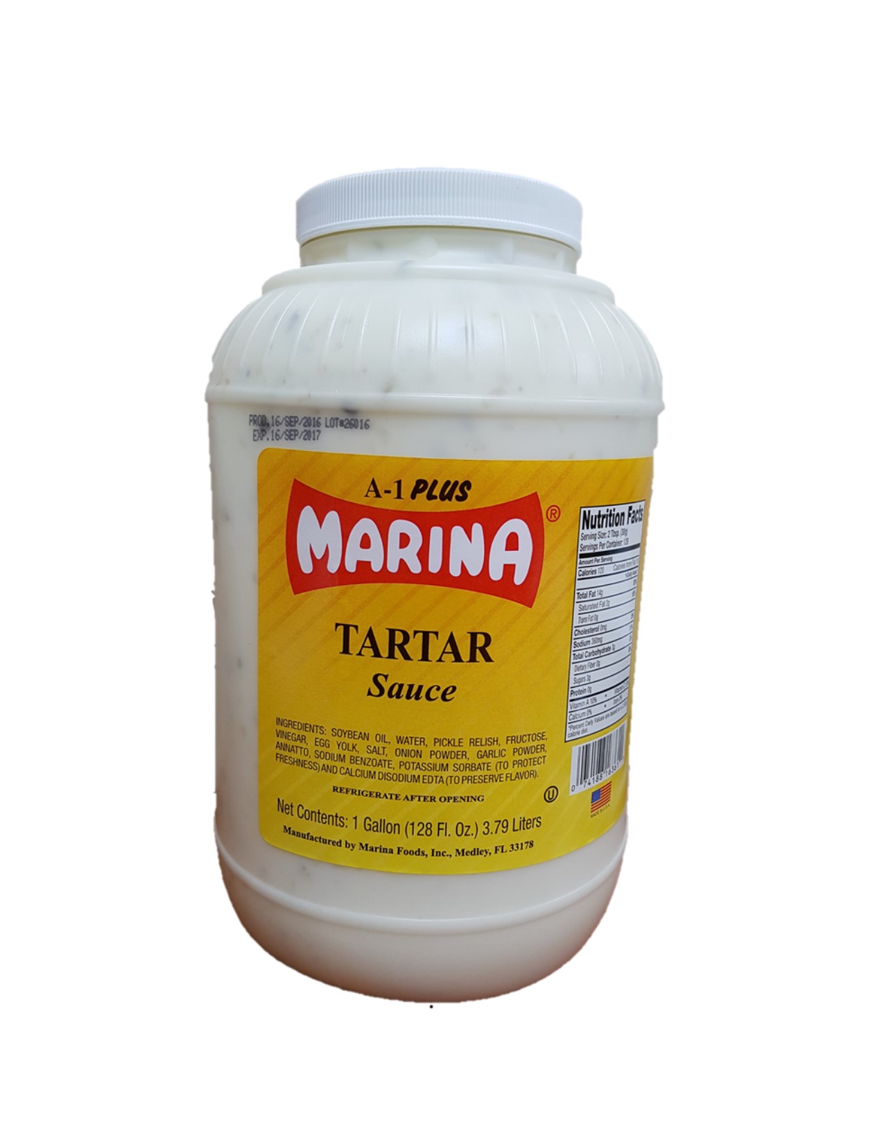 Marina/GFS Tartar Sauce 1 Gal