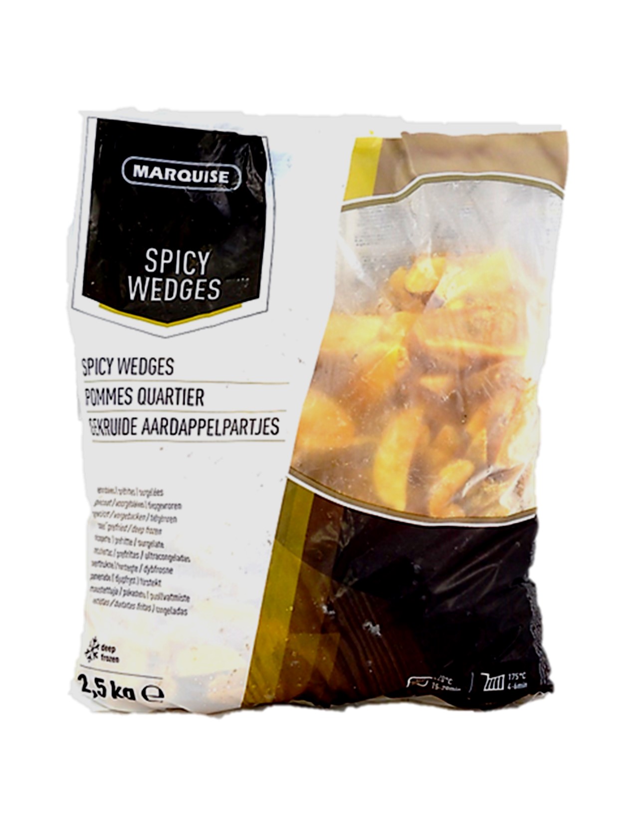 Spicy Potato Wedges 4x2.5 kg